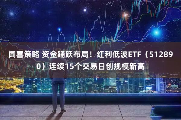 闻喜策略 资金踊跃布局！红利低波ETF（512890）连续15个交易日创规模新高
